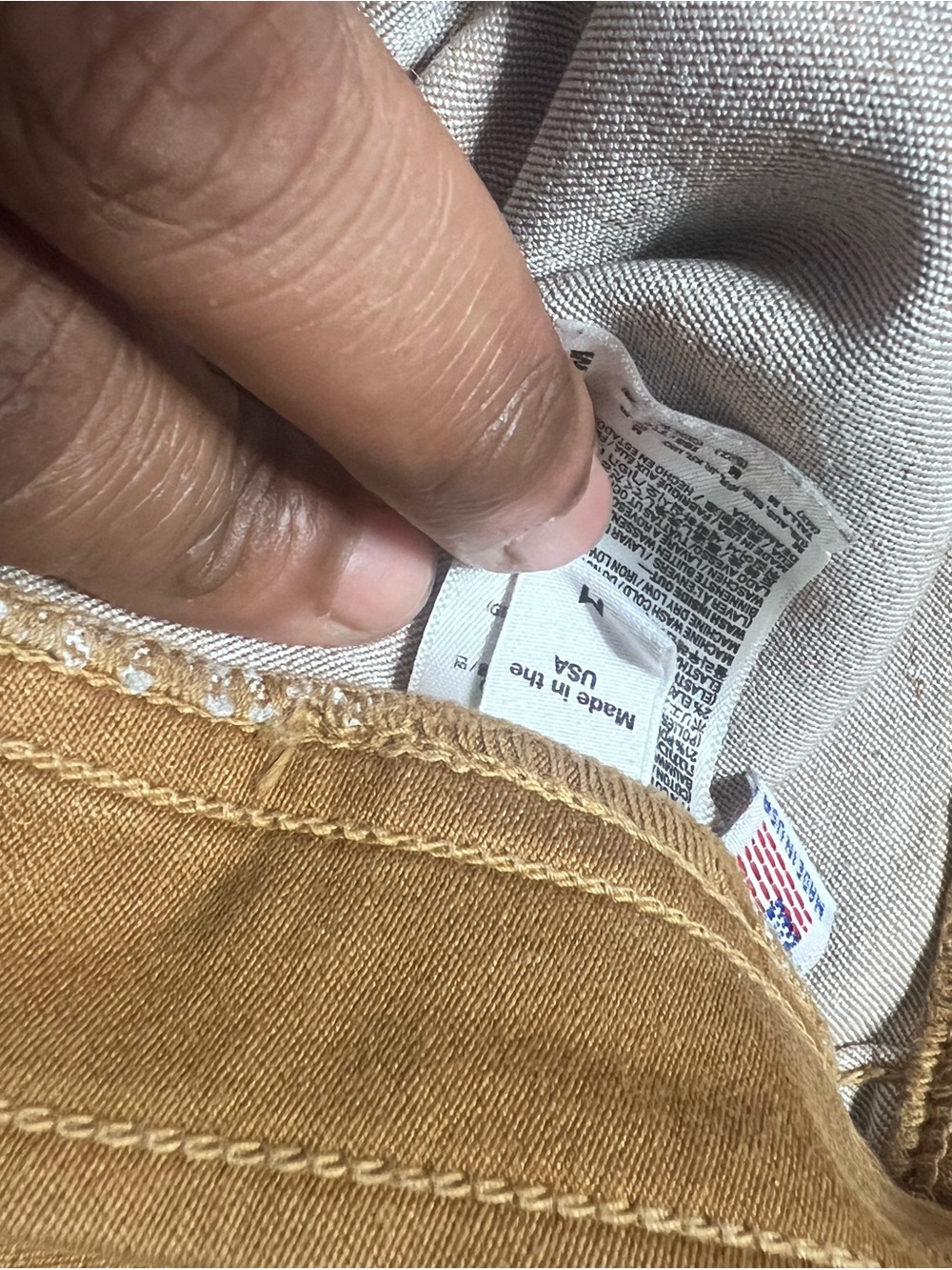 American Apparel Tan Women's Jeans